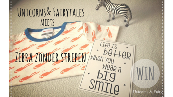 Unicorns & Fairytales - Zebra zonder strepen