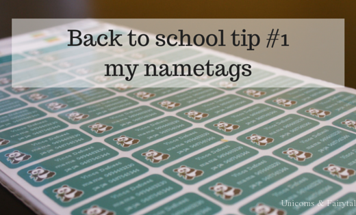 Back to school tip #1