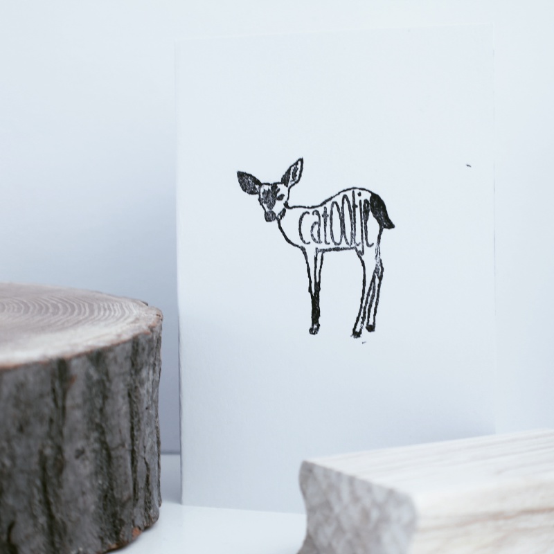 DIY kerstkaarten en inpakpapier - unicorns & fairytales