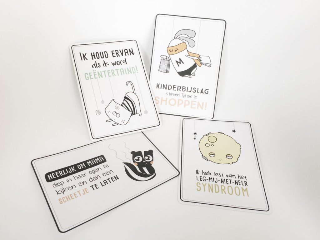 Milestone cards - unicorns & fairytales