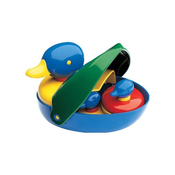 ambi toys duck family badeend met drie kleine eendjes - 5x leuk buitenspeelgoed + win