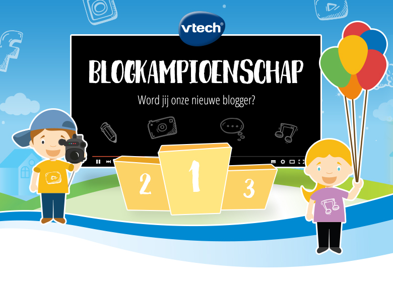 original header app - Vince schenkt samen met VTech aan een goed doel !