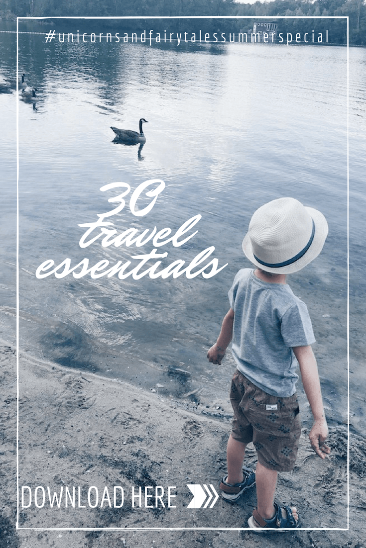 travel essentials - unicorns & fairytales