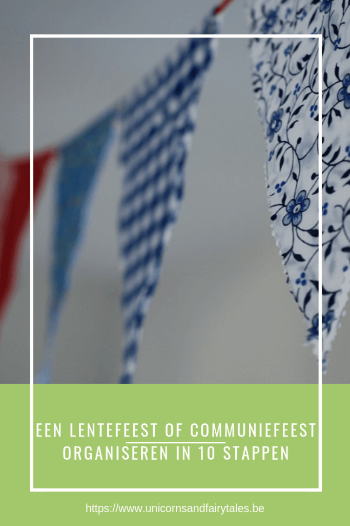 communiefeest of lentefeest organiseren - unicorns & fairytales