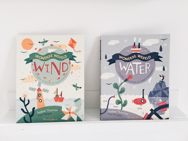 boeken thema water en wind - unicorns & fairytales