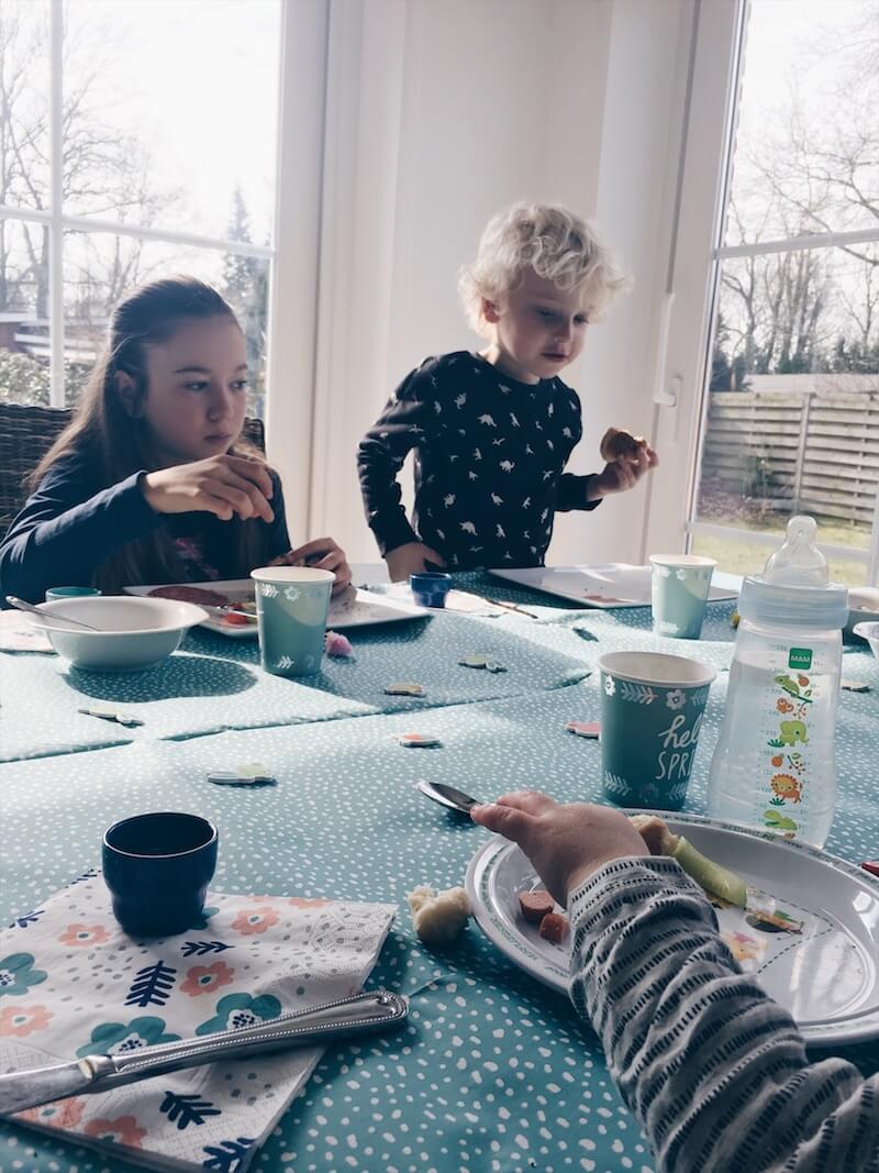 paasbrunch met kinderen - unicorns & fairytales