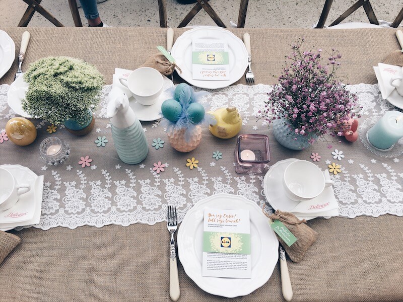 decoratie paasbrunch - unicorns & fairytales