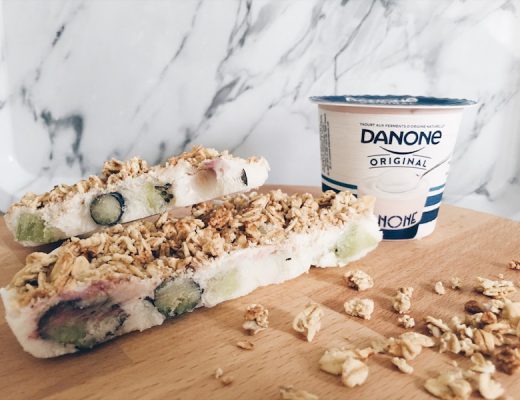 frozen yoghurt granola bar - unicorns & fairytales