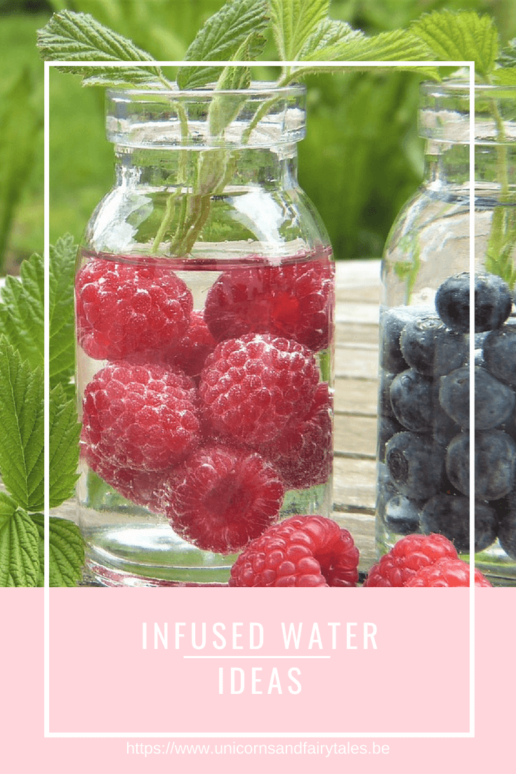 infused water - unicorns & fairytales