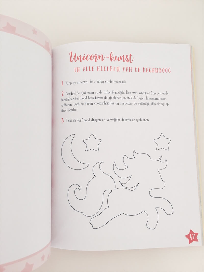 unicorn doeboek - unicorns & fairytales