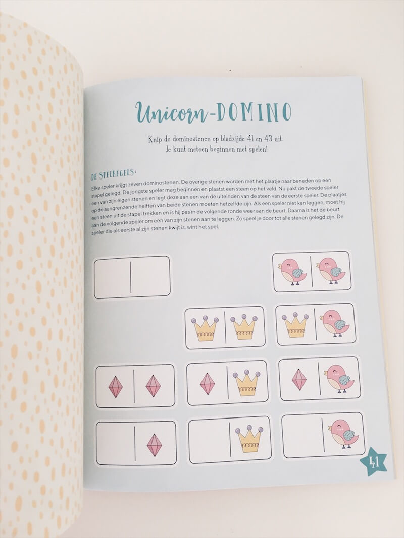 unicorn doeboek - unicorns & fairytales