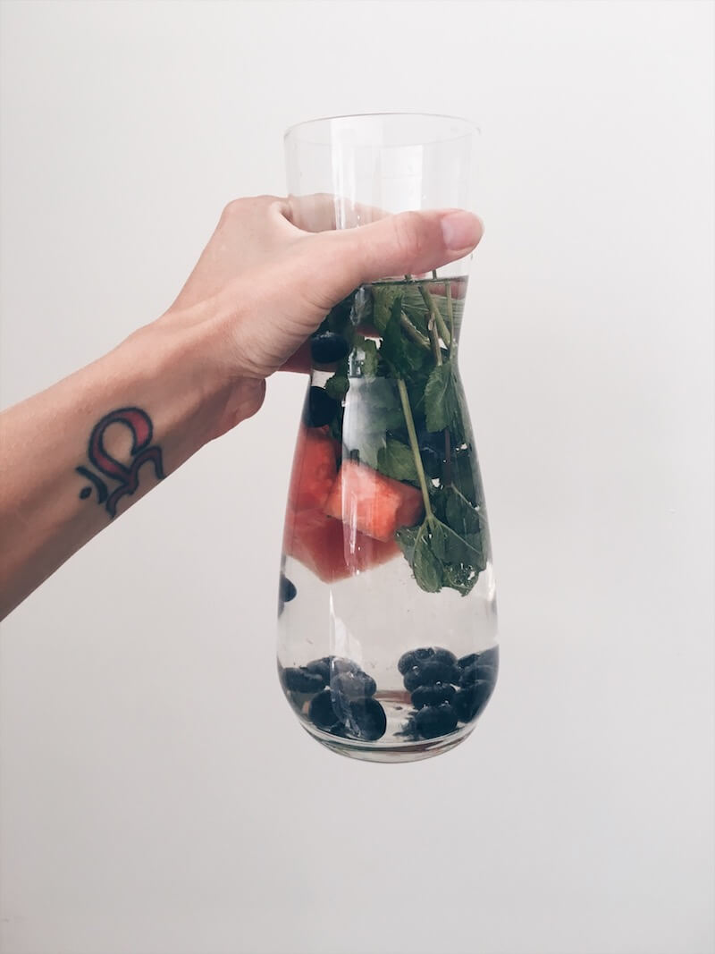 infused water - unicorns & fairytales