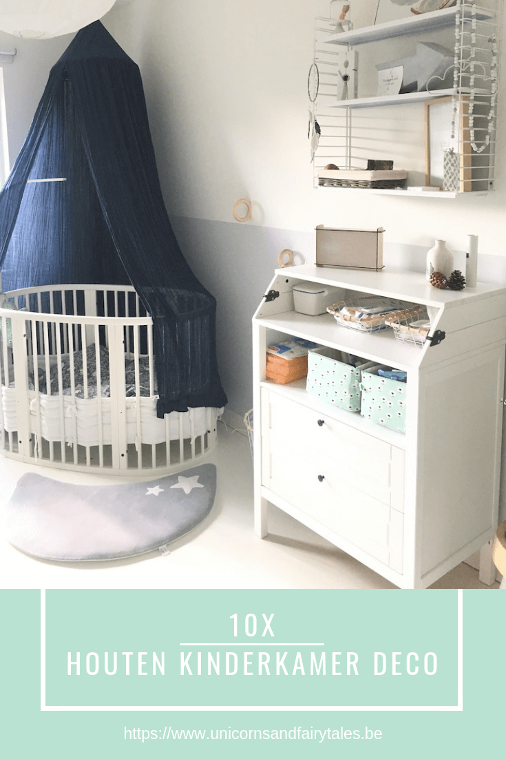 houten kinderkamer decoratie - unicorns & fairytales