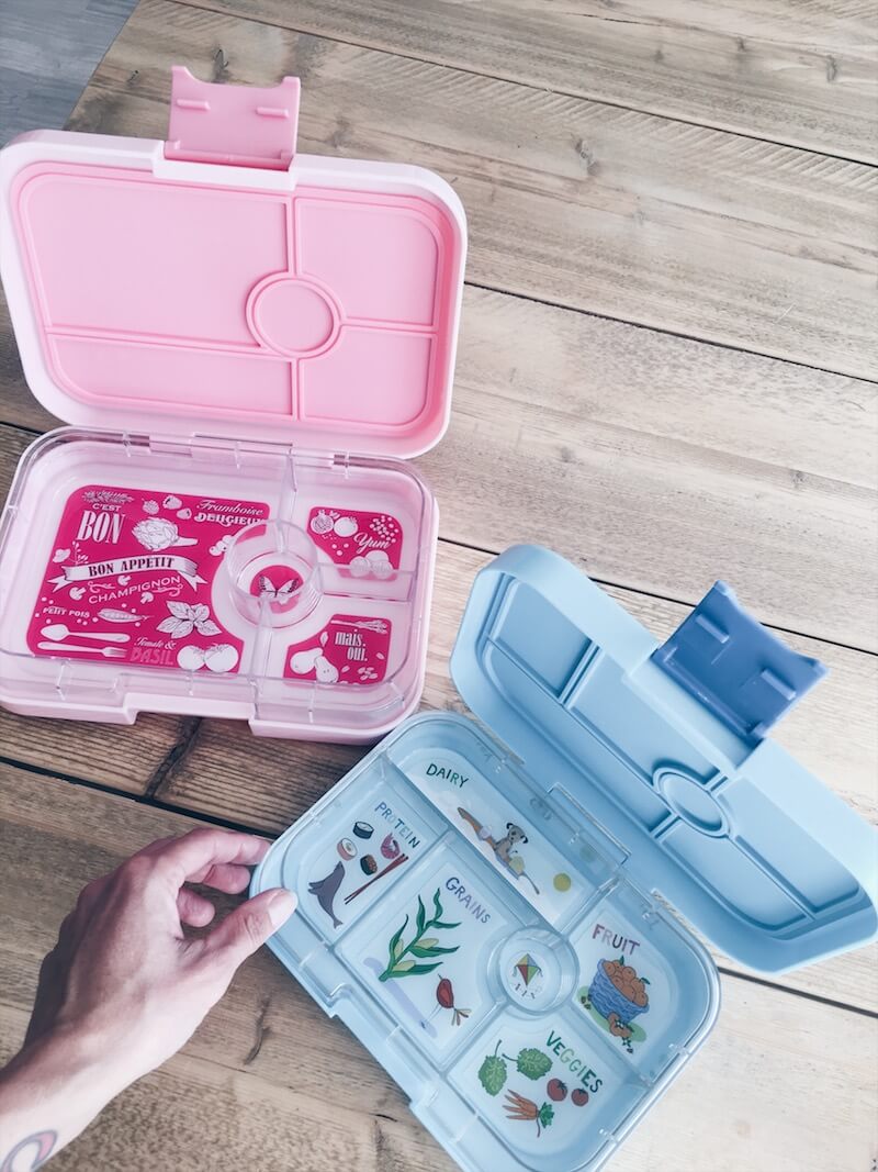 yumbox gevarieerde lunchbox - unicorns & fairytales