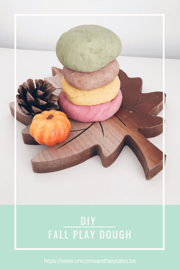 Herfst play dough - unicorns & fairytales