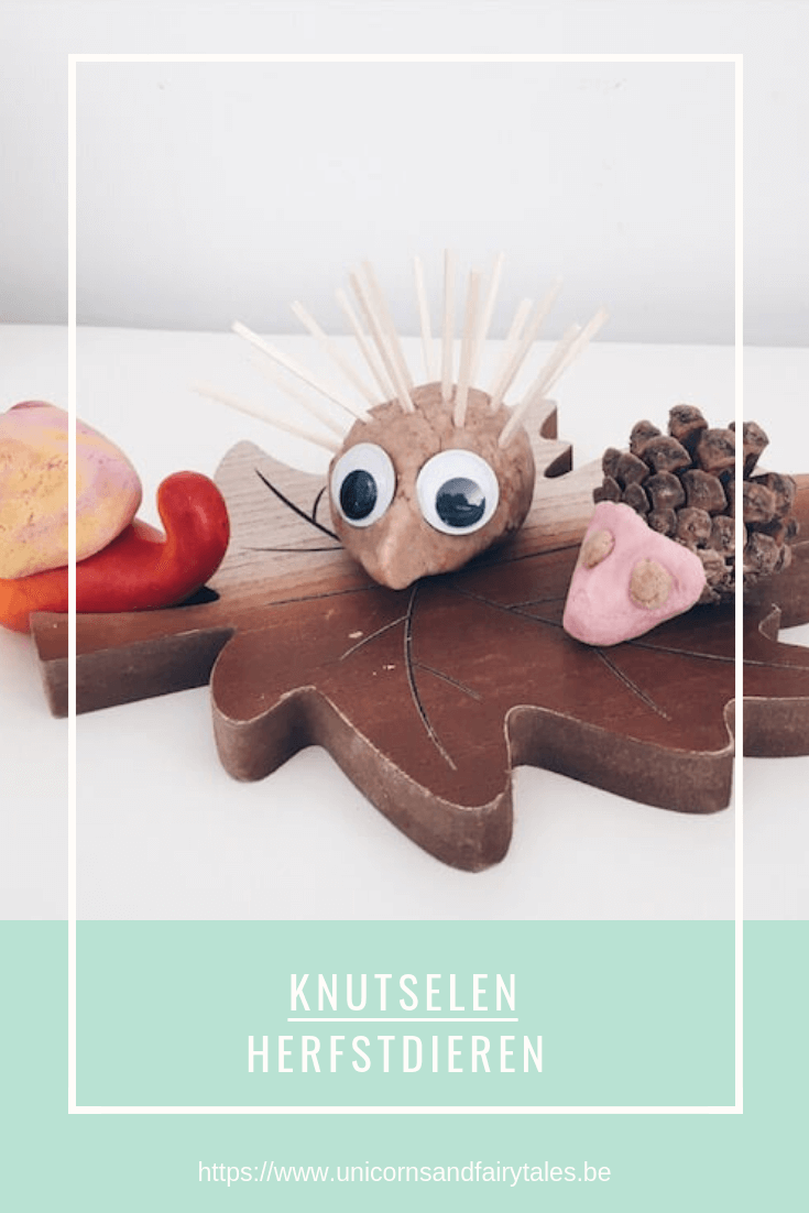 herfstdieren knutselen - unicorns & fairytales