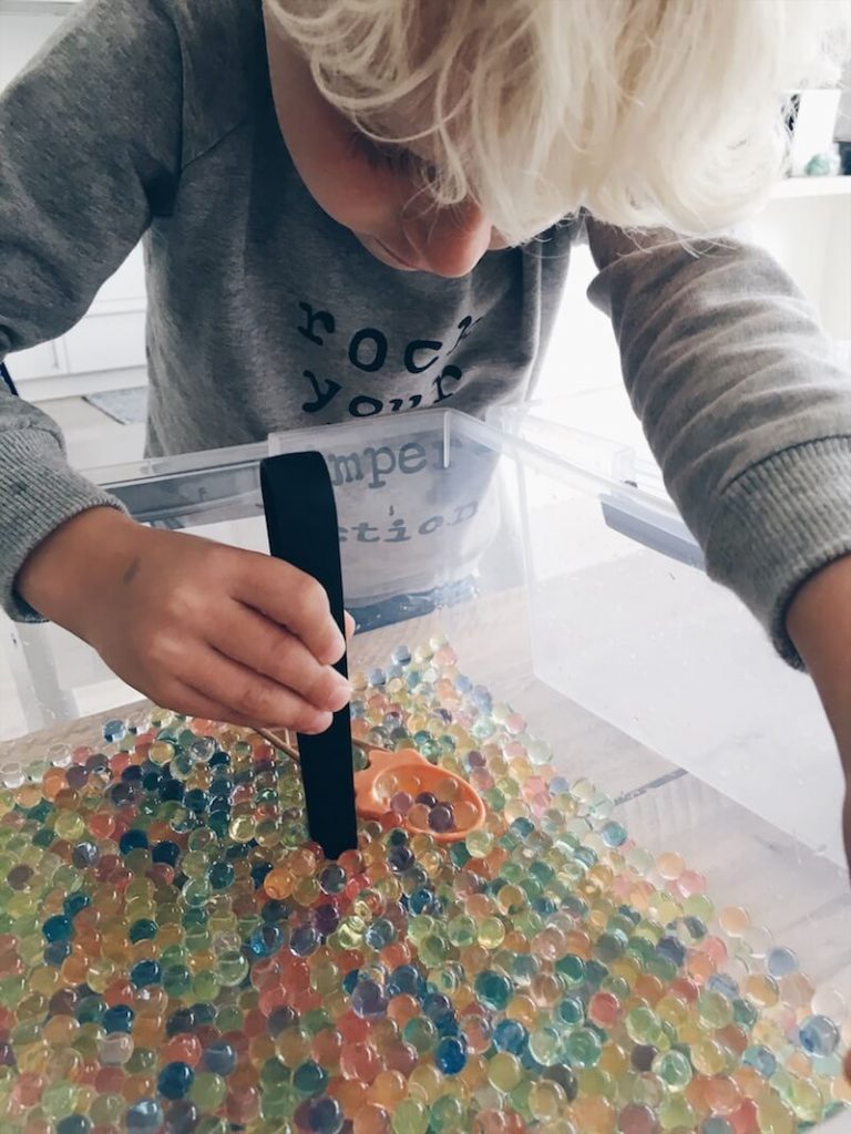 activiteiten met waterbeads of orbeez - unicorns & fairytales