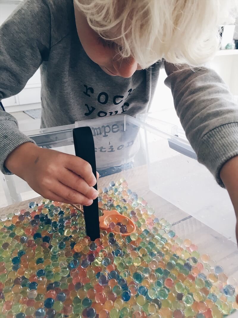 activiteiten met waterbeads of orbeez - unicorns & fairytales