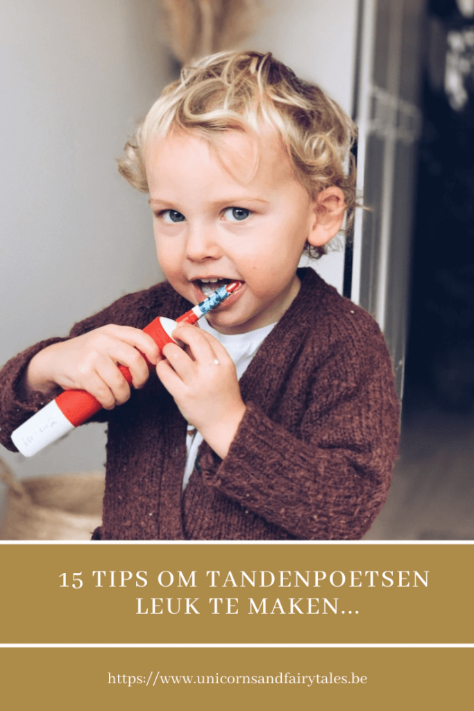 tips tanden poetsen bij kinderen - unicorns & fairytales