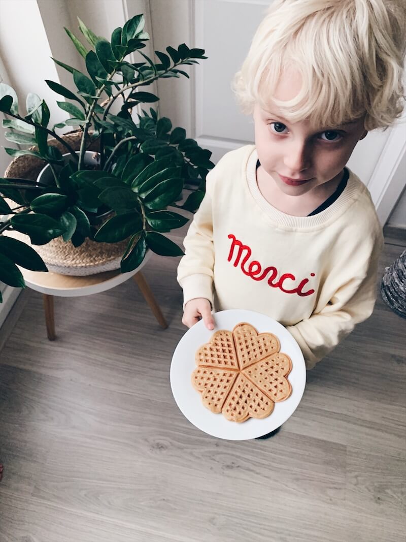 havermoutwafels wafels zonder suiker - unicorns & fairytales