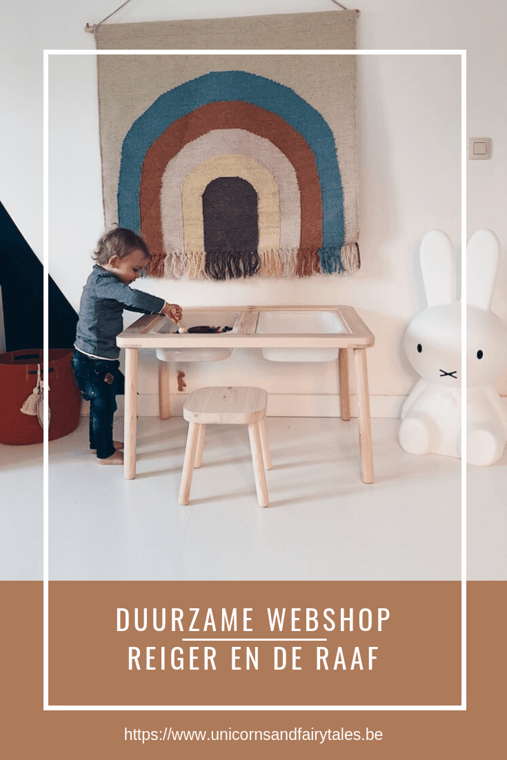 duurzame webshop Reiger en de Raaf - unicorns & fairytales