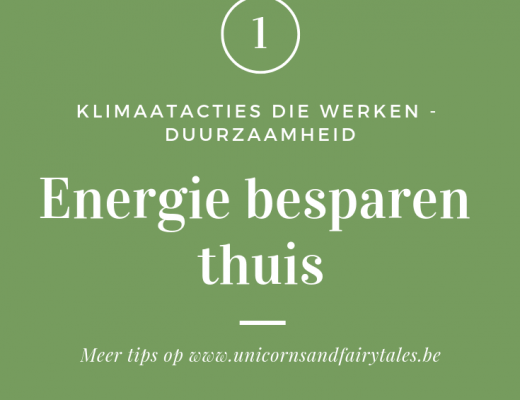 energie besparen thuis - unicorns & fairytales