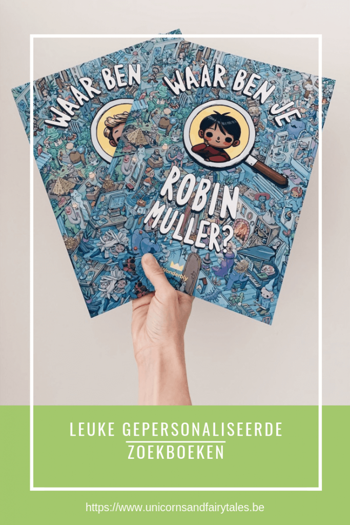 gepersonaliseerde zoekboeken - unicorns & fairytales