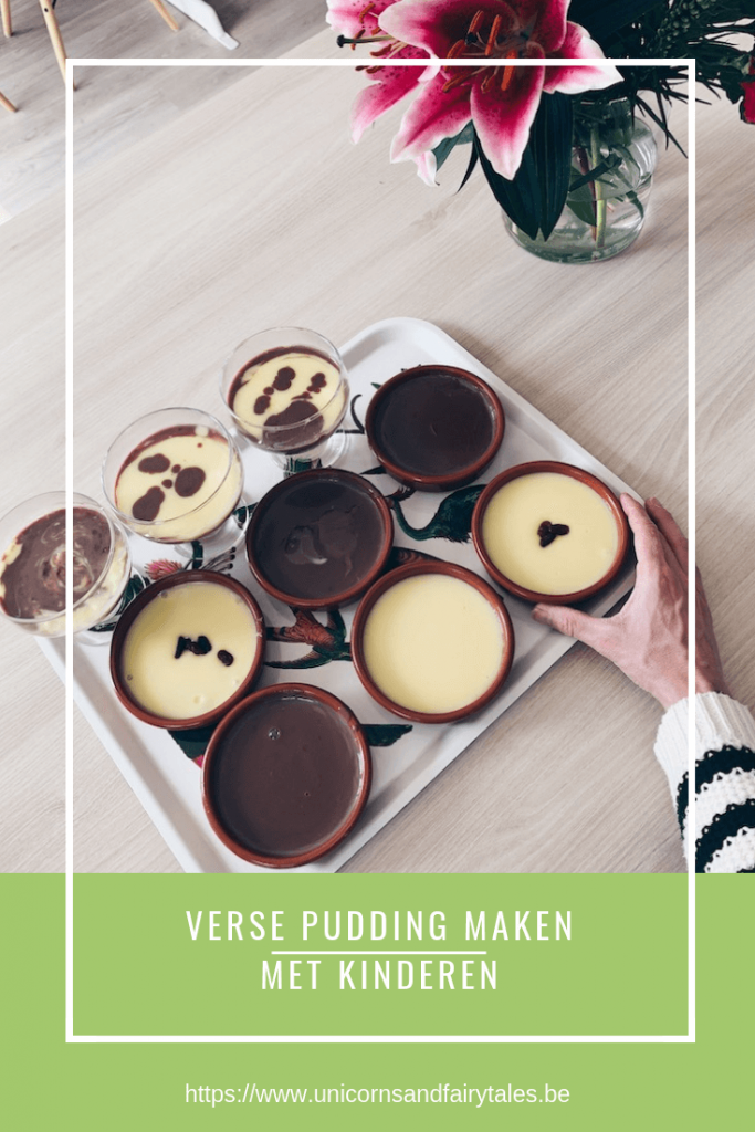 vers gemaakte pudding - unicorns & fairytales