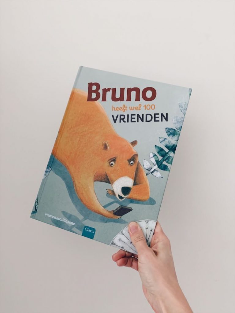 bruno heeft wel 100 vrienden - prentenboek 