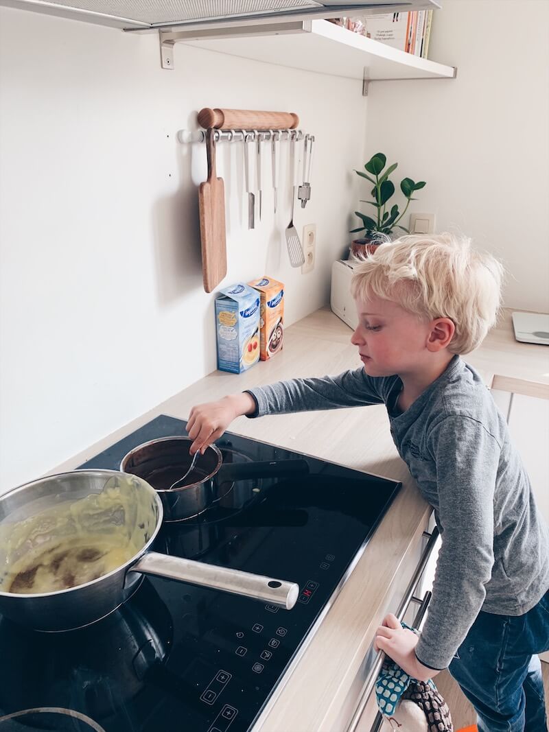 verse pudding maken met kinderen - unicorns & fairytales