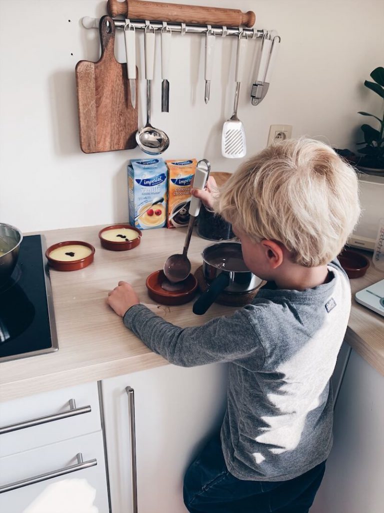 samen pudding maken - unicorns & fairytales