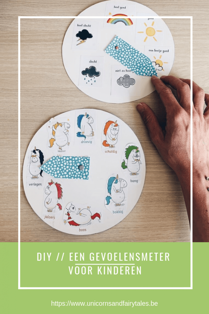 gevoelensmeter maken - unicorns & fairytales