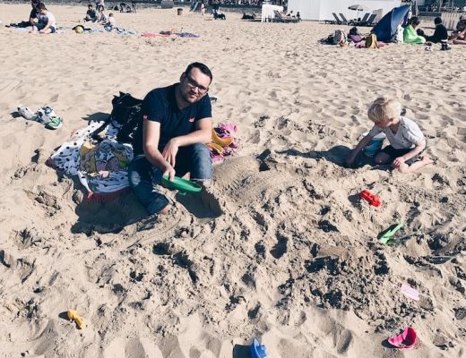 strandspelletjes met kinderen - unicorns & fairytales