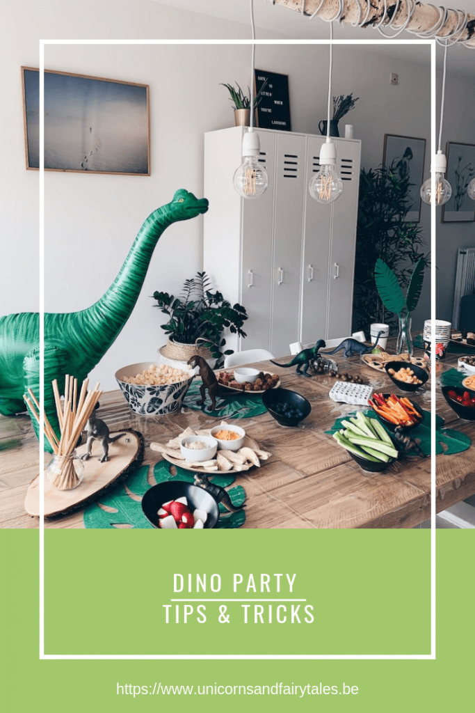 dino verjaardagsfeest - unicorns & fairytales