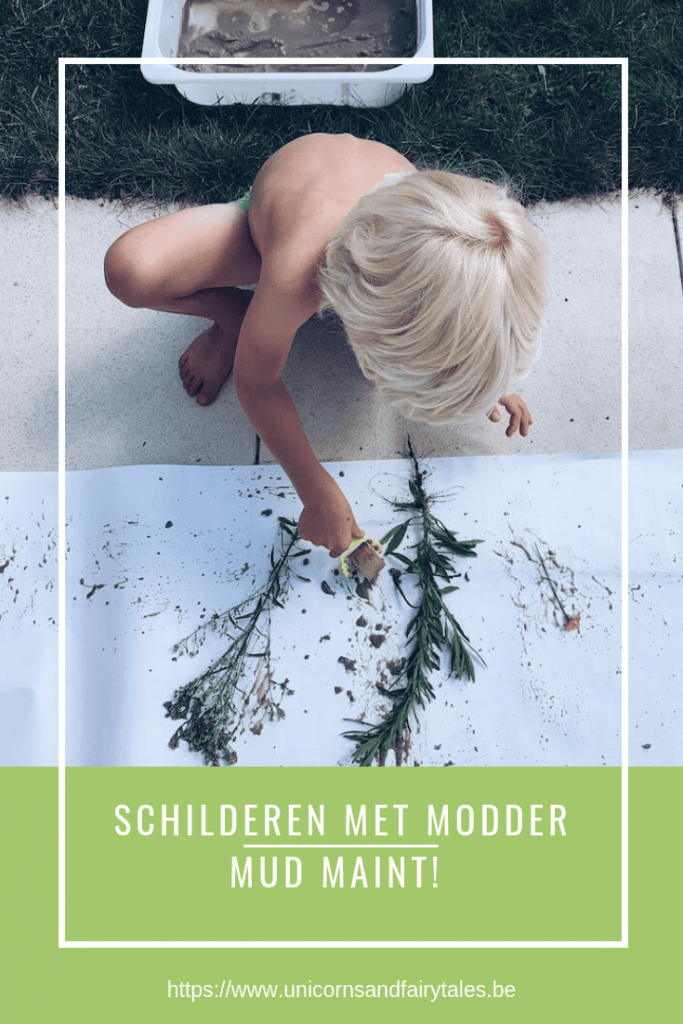 schilderen met modder - unicorns & fairytales