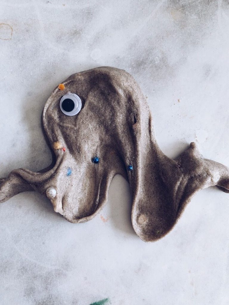 zand slijm maken - unicorns & fairytales
