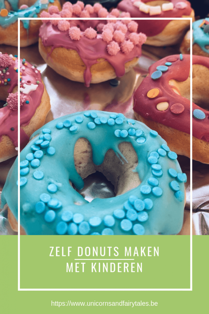 zelf donuts maken - unicorns & fairytales