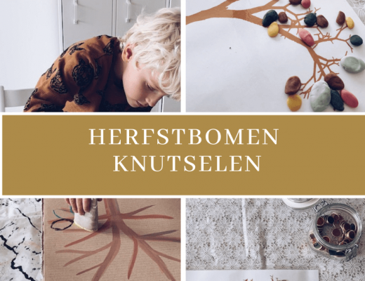 herfstbomen knutselen - unicorns & fairytales