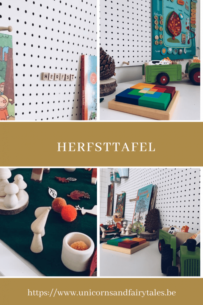 seizoenstafel herfsttafel thematafel - unicorns & fairytales