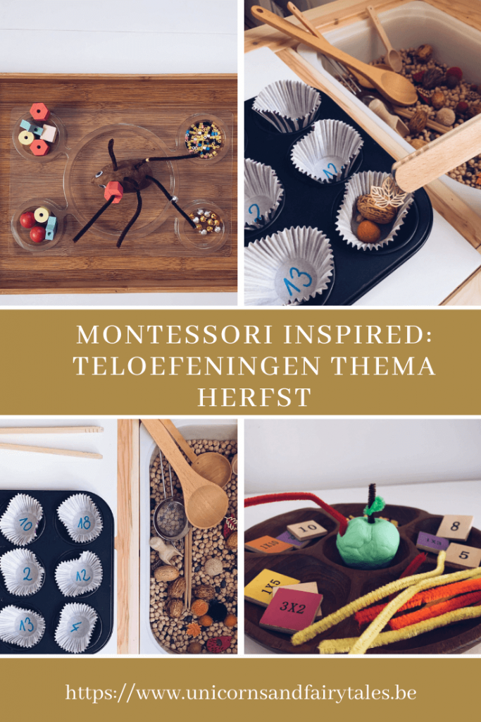 teloefeningen thema herfst - unicorns & fairytales