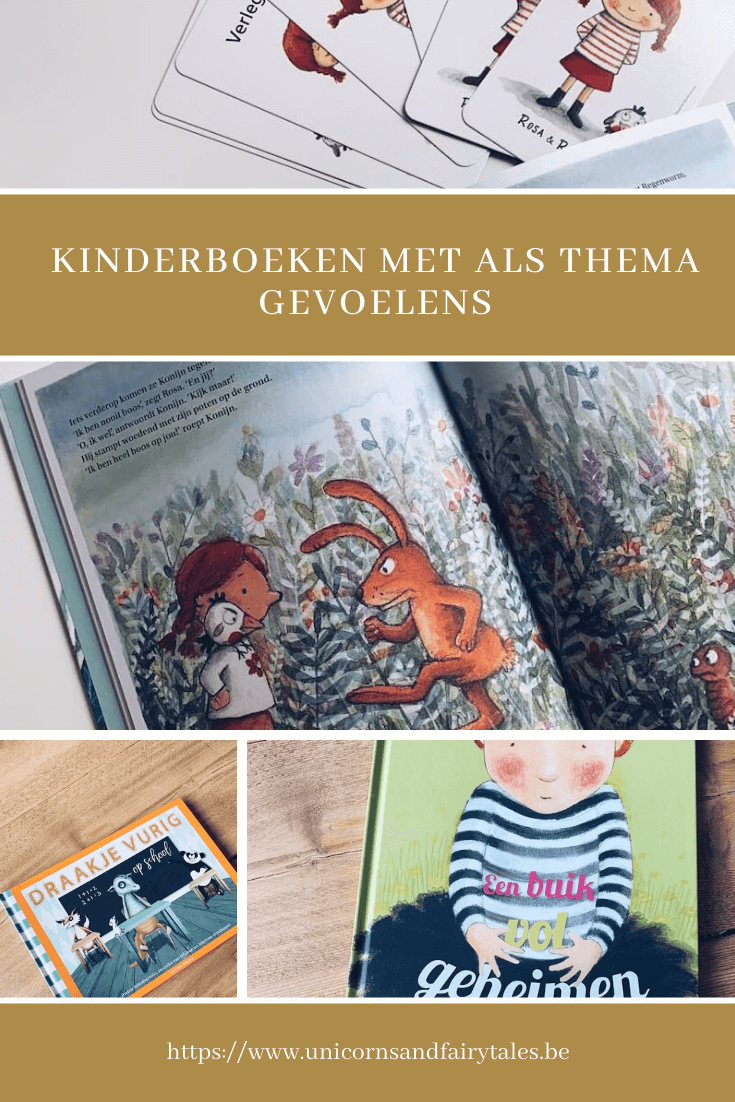 kinderboeken met thema gevoelens - unicorns & fairytales