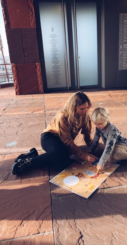 zoektocht in het museum voor kinderen - unicorns & fairytales