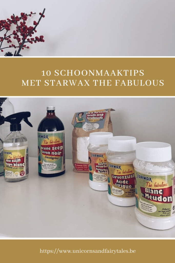 schoonmaaktips met Starwax - unicorns & fairytales