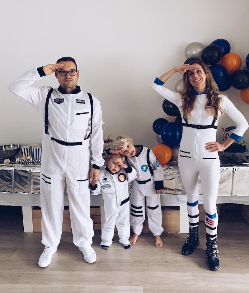 verkleedkleding astronauten - unicorns & fairytales