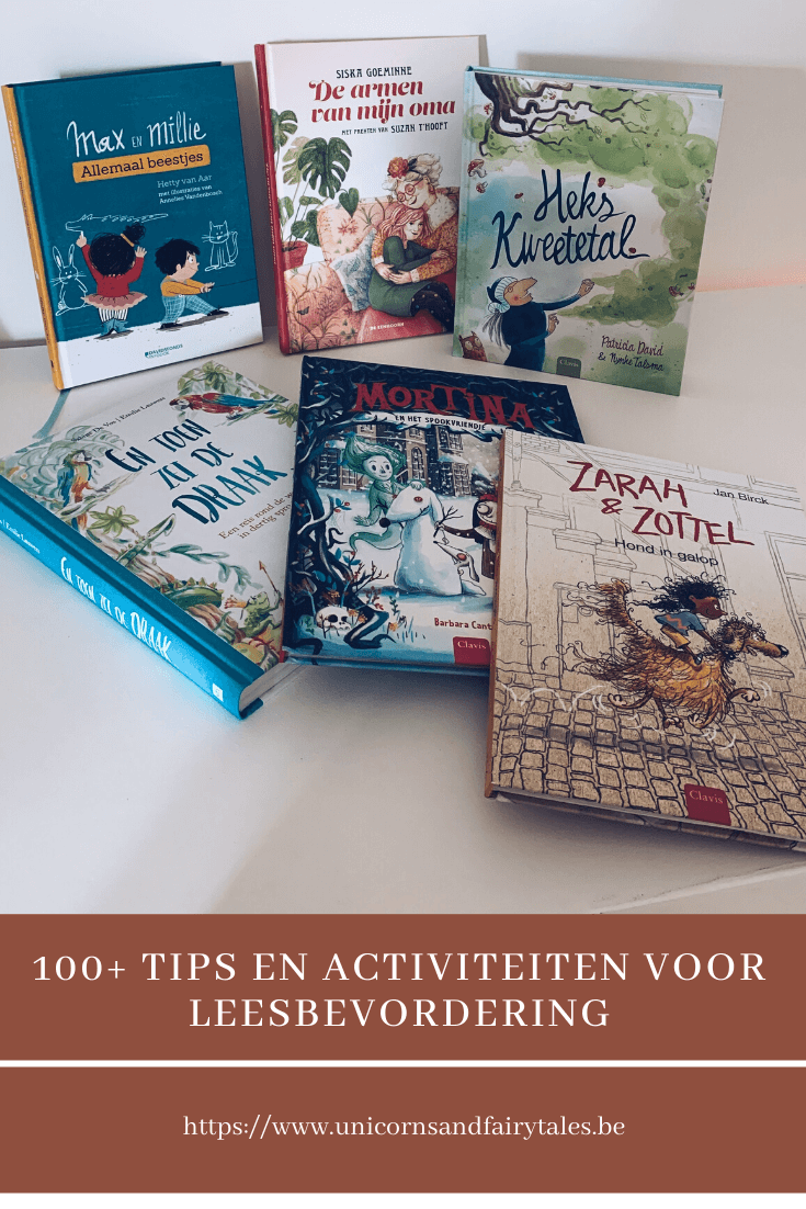 tips om lezen leuk te maken - unicorns & fairytales
