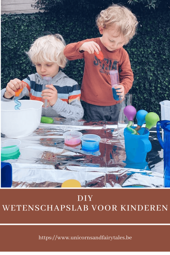 wetenschapslab met kinderen - unicorns & fairytales