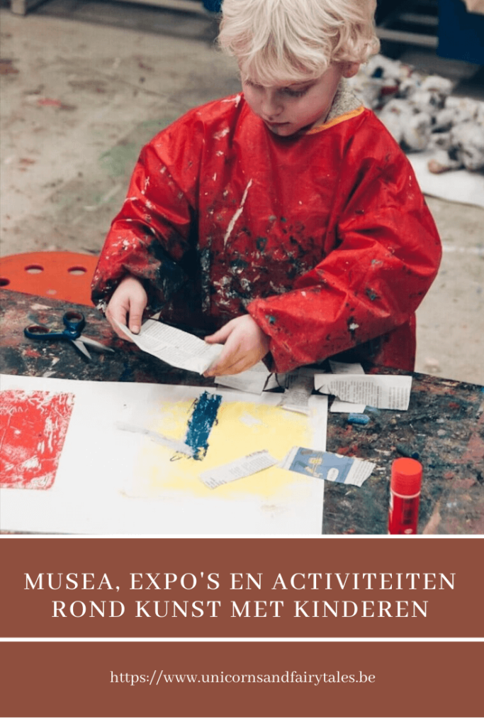 musea, expo's en activiteiten rond kunst met kinderen - unicorns & fairytales