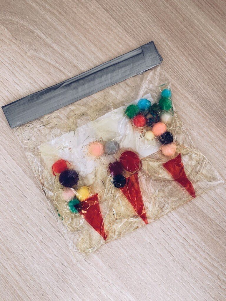 sensory bags splitsingen - unicorns & fairytales