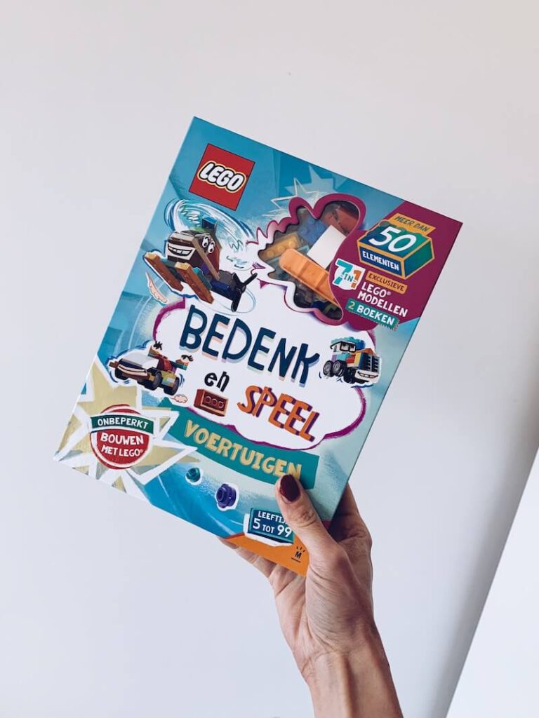 bedenk en speel boek LEGO - unicorns & fairytales