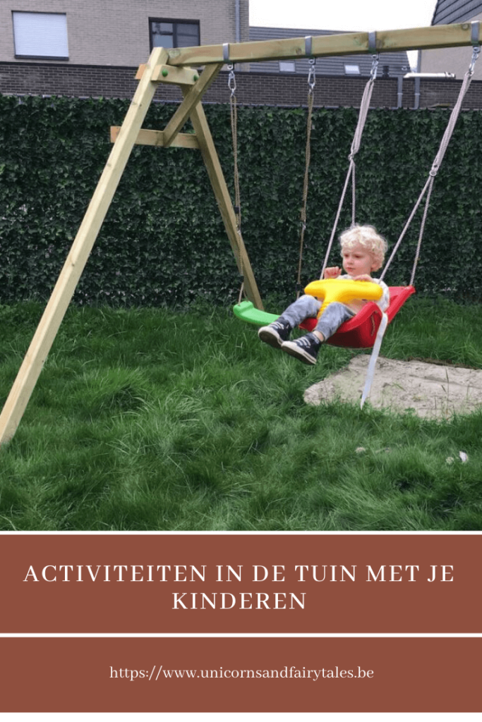 activiteiten in de tuin met kinderen - unicorns & fairytales